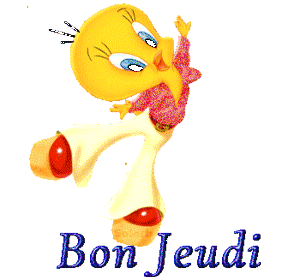 Gif animé Bon jeudi Titi